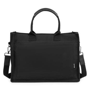 Imagem de Gocase Bolsa Tote Mini Feminina Reforçada com Alça Transversal Trabalho e Faculdade (Preta)