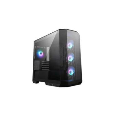 Imagem de Gabinete Gamer Msi Mag Pano M100r Pz ARGB Mid Tower Usb 3.2 Vidro Temperado - Preto