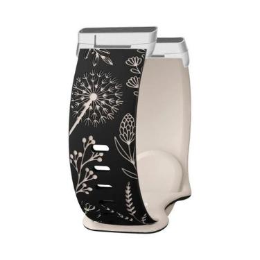 Imagem de Pulseira De Substituição De Silicone Macio Bicolor Para Mulheres Fitbi