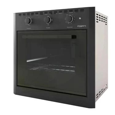 Imagem de Forno Elétrico de Embutir Fogatti E60 60L 1750W Grill Preto 110V, 110V
