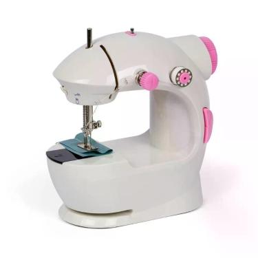 Imagem de Máquina de Costura Portátil Elétrica Yeet Compacta com Pedal 1 Ponto para Uso Doméstico Bivolt