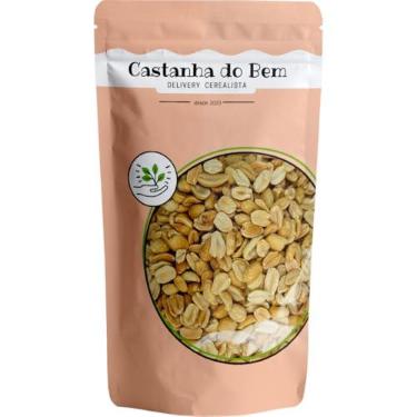 Imagem de Amendoim Torrado sem sal e sem pele - Castanha do Bem - 500g