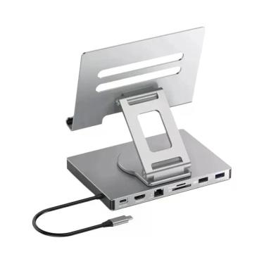 Imagem de Hub Carregador USB 3.0 PD Blueendless 100W 7 Em 1 Estação De Docagem H
