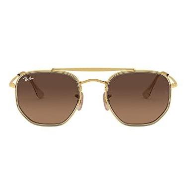 Imagem de Ray-Ban Marshal II RB3648M 912443 52 - Dourado/Marrom Gradiente