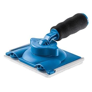 Imagem de Pad para Pintura com Cabo Ajustável, Tamanho 12 x 9 cm, 1 Unidade, Cor Azul, Atlas.