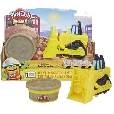 Imagem de Massinha Play-Doh Wheels - Hasbro, Trator de esteira
