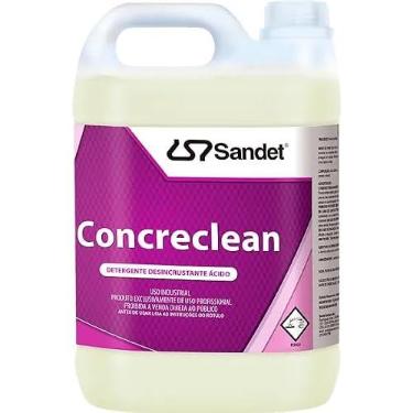 Imagem de Concreclean Detergente Removedor Cimento 5L Sandet