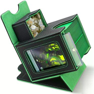 Imagem de Caixa para Baralho RyshePro Commander para 100+ Cartas com Fecho Magné