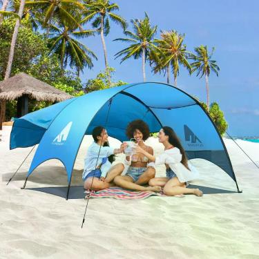 Imagem de Barraca de praia Flycoop 270x165x155cm Ventilação 360 Azul