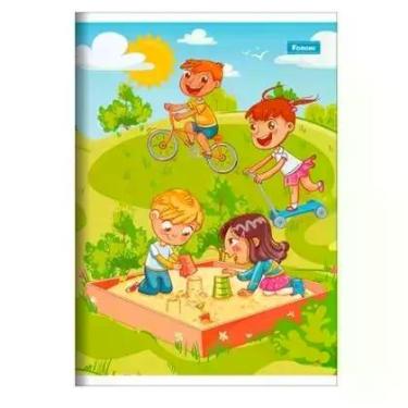 Imagem de Caderno Brochura 1/4 Capa Flex. 80 fls Foroni