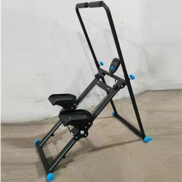 Imagem de Simulador de Escada Vertical Máquina Escalada 120kg Monitor Digital Preto Movra