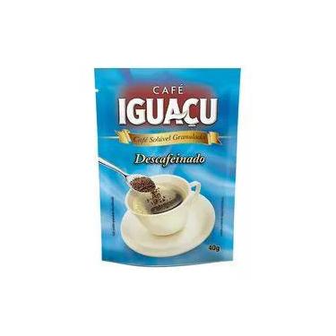 Imagem de Café Solúvel Iguaçu Granulado Decaf Refil 40g