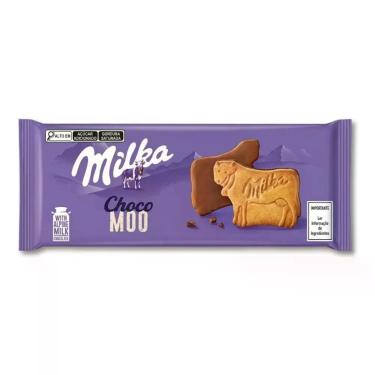 Imagem de Biscoito Milka Amanteigado Choco Moo Chocolate ao Leite 120g, Milka, C