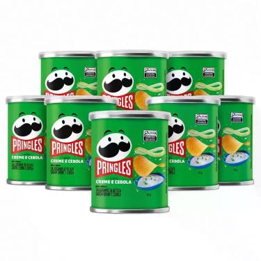 Imagem de Pringles Creme e Cebola 37g Kit com 20 Unidades, 20 unidades