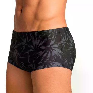 Imagem de Sunga Praia Estampada Adulto Lupo 28973-014, Preto, M
