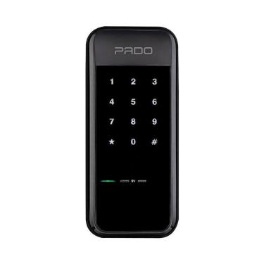 Imagem de Fechadura Digital FDS-10 de Sobrepor com Senha Preta Pado, Preto