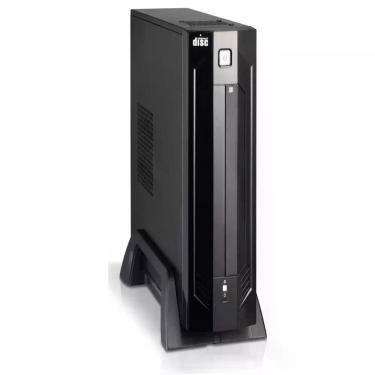 Imagem de Gabinete K-Mex GI-9D89 SFF Mini ITX Aço com Fonte 200W Preto