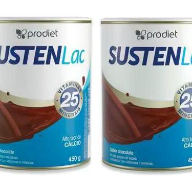 Imagem de Kit 2 Un Sustenlac 400g Sabor Chocolate Complemento Prodiet, Chocolate