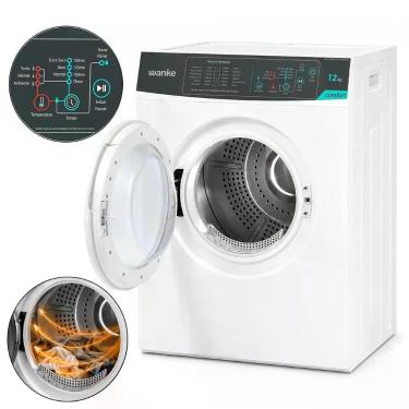 Imagem de Secadora Wanke Comfort 12kg Piso com 12 Programas e Tambor em Inox, 11