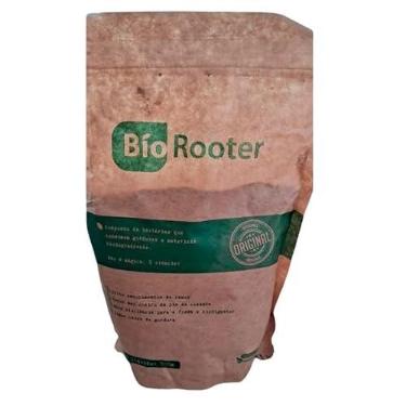 Imagem de BIOROOTER 500G LIMPA FOSSA CAIXA GORDURA BIODEGRADADOR RESIDUOS ORGANICOS BIORREMEDIAÇÃO