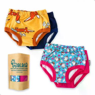 Imagem de Cueca Desfralde Treinamento Segurança Malana Eco Kit 4 Peças, M (14 a 