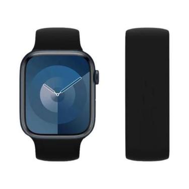 Imagem de Pulseira De Silicone Solo Loop Para Apple Watch De 44mm 45mm 46mm 49mm