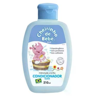 Imagem de Condicionador Infantil Cheirinho de Bebê Blue 06 meses 210ml