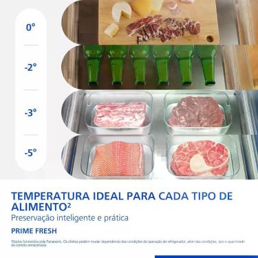 Imagem de Geladeira Panasonic Multidoor Frost Free Inverter 540L Prime+ Edition Uniqglass French Door NR-DB69GVWB NR-DB69GVWBB