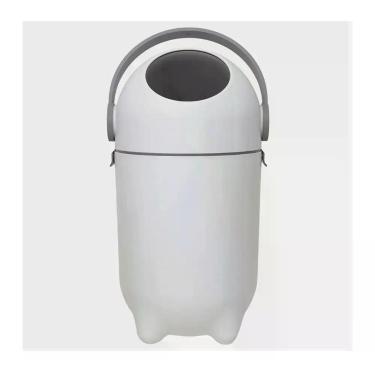 Imagem de Lixeira Antiodor para Fraldas Buba 10L Branco