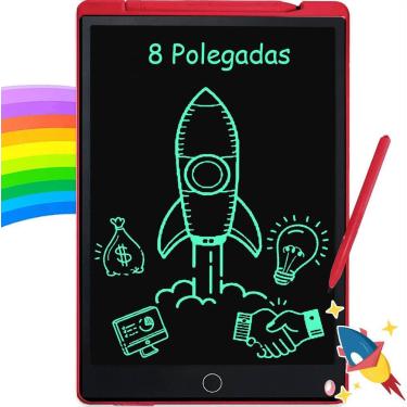 Imagem de Tablet Lousa Digital Caneta Mágica Divertida Lcd P/ Escrever - TOYS 2U