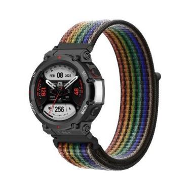 Imagem de Pulseira De Nylon Unissex Para Relógio Inteligente Huami Amazfit T-REX