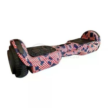 Imagem de Hoverboard Esporte Skate Elétrico Adesivo America - Usa Nº4