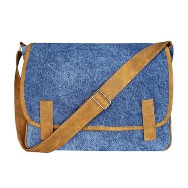 Imagem de Pasta Lenna's Carteiro New L070 Denim Jeans Manchado