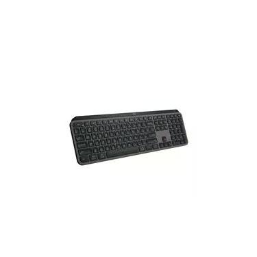 Imagem de Teclado Sem Fio Logitech MX Keys S, Com Iluminação Inteligente, Bluetooth ou USB, Logi Bolt e Bateria Recarregável, Grafite - 920-011563