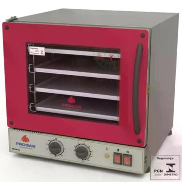 Imagem de Forno Elétrico Progás Turbo Fast Oven Vermelho 4 Esteiras Prp-004 G2 220V P37639
