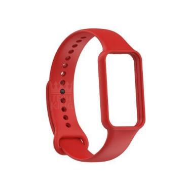 Imagem de Pulseira Silicone Esportiva Para Smartband Amazfit Band 7 - TechKing, 