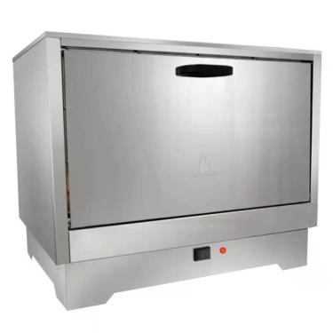 Imagem de Estufa Aquecedora Para Alimentos 36 Marmitas Em36l Inox Metalmaq 220V