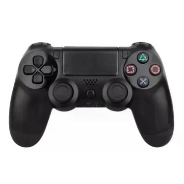 Imagem de Controle Compatível Com Ps4 Sem Fio Joystick Wireless Doubleshock Preto