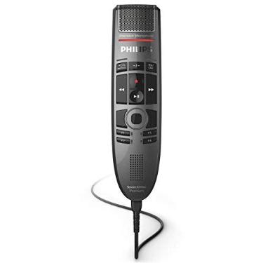 Imagem de PHILIPS Microfone USB de precisão de toque premium SMP3700 SpeechMike – Operação por botão. Substituição PowerMic