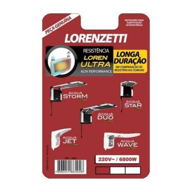 Imagem de Resistência Acqua Ultra 127 Volts para Chuveiro Lorenzetti