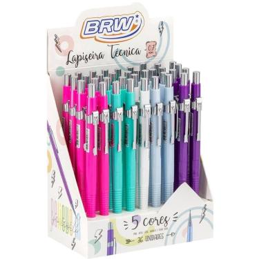 Imagem de Lapiseira 0.7MM Tecnica 5 Cores (S) - BRW
