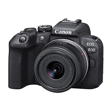 Imagem de Câmera Canon EOS R10 com RF-S 18-45 mm