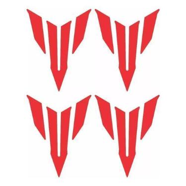 Imagem de Kit 4 Adesivos Logo MT Master of Tork Vermelho 8x6cm - SPTS