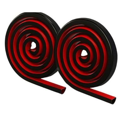 Imagem de Canaleta Silicone Adesiva Protetor E Organizador De Cabos Casa Escritorio organizador de cabos e fios rganizador e Protetor de Cabos para Casa e Escritório(PRETO)
