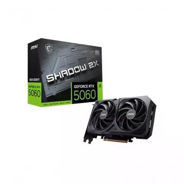 Imagem de Placa de Vídeo MSI Geforce RTX 5060 8G Shadow 2X OC 8GB GDDR7 128 Bits 145W 912-V537-037