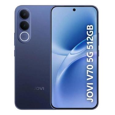 Imagem de Smartphone Jovi V70, 512GB, 8GB, Tela de 6,83", Câmeras 200MP+8MP, Azu