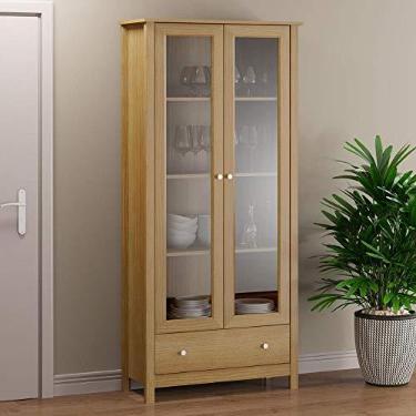 Imagem de Estante Livreiro 2 Portas 1 Gaveta Ditália E-954 cor:diamond
