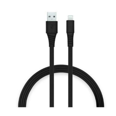 Imagem de Cabo Usb A Lightning Preto Econômico Resistente Durável - Mdm