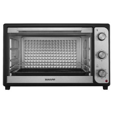 Imagem de Forno Elétrico de Bancada Suggar 60l com Grill e Bandeja Antiaderente
