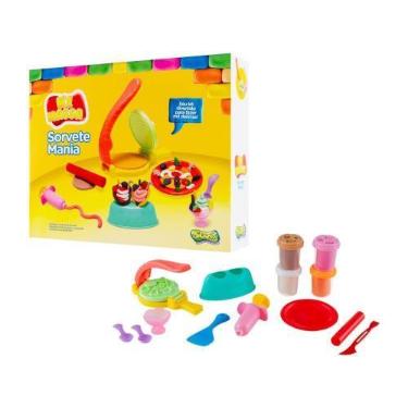 Imagem de Massinha Comidas Sorvete Mania - com Acessórios - Sunny Brinquedos